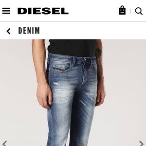 Diesel Jeans Nevy Skinny Jeans